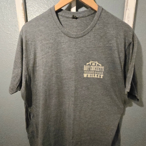 Davy Crockett’s Tennessee Whiskey Graphic Tee - Gray - XL - Picture 4 of 5